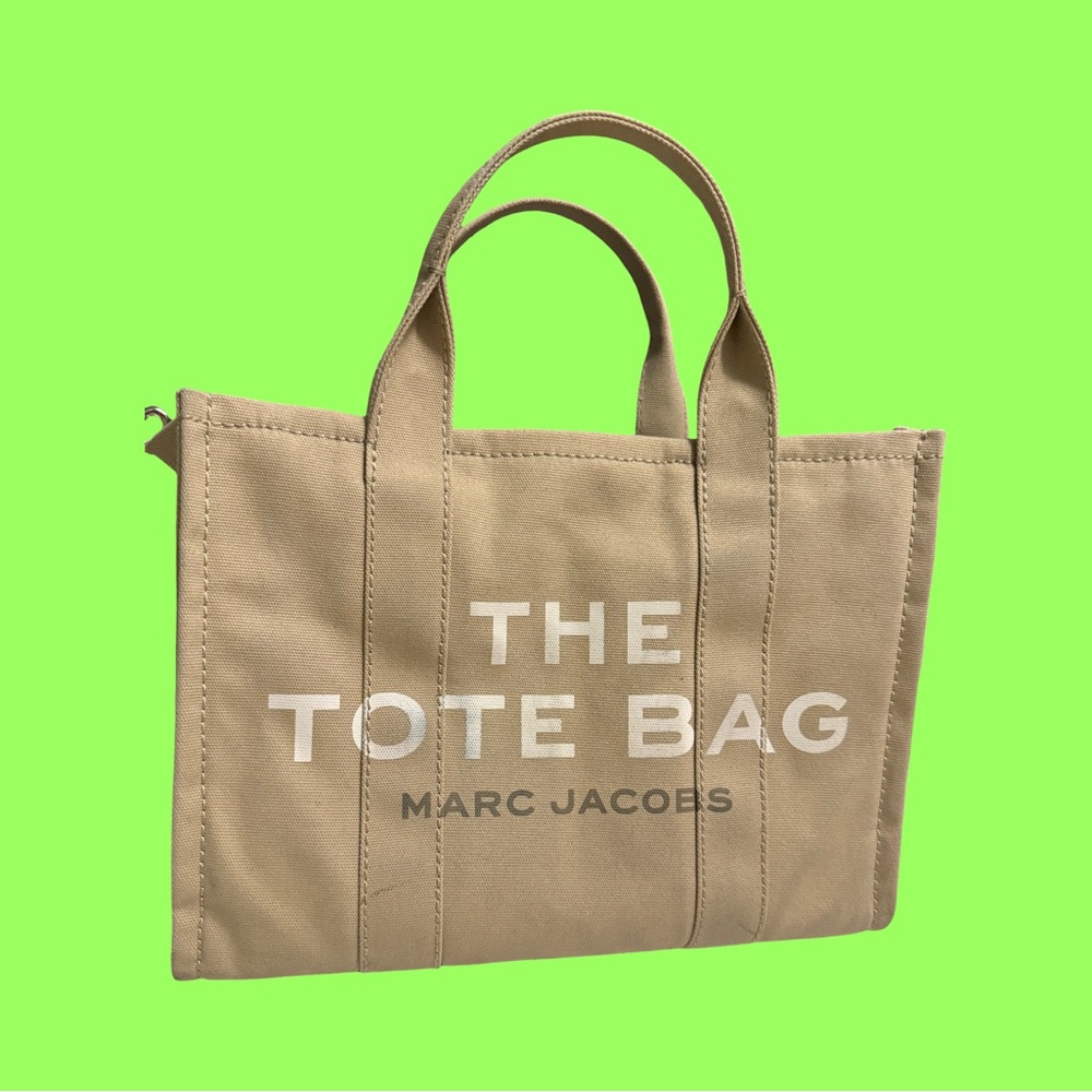 Marc Jacobs Tan Designer Tote Bag